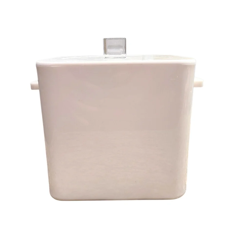 GEORGES BRIARD Ice Bucket RARE Cube Space Age Lucite Hollywood Regency MCM